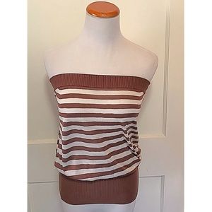 {Bebe} Strapless Top, M